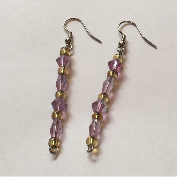 handmade Jewelry - Handmade Vintage Dangling Earrings